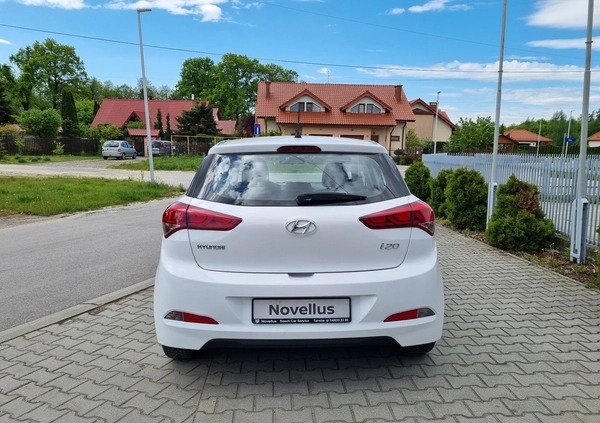 Hyundai i20 cena 35900 przebieg: 81968, rok produkcji 2016 z Tarnów małe 137